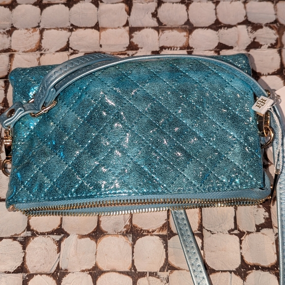 Caroline Hill  Aqua blue Clutch body bag - Picture 7 of 12